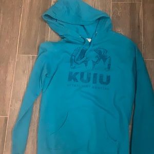 Kuiu hoodie, teal
